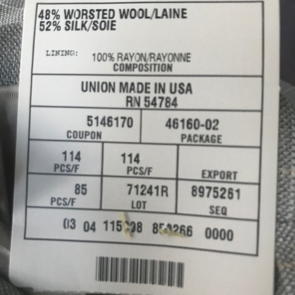 Joseph Abboud New Sport coat, jacket, 1420/1 - Picture 11 of 16